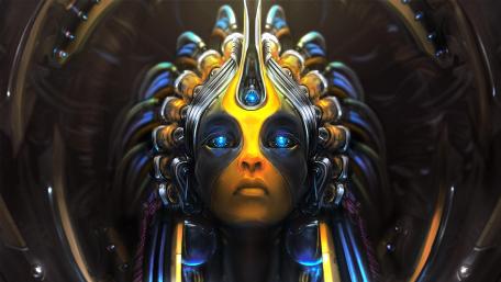 Mystical Guardian of the Fantasy Realm wallpaper