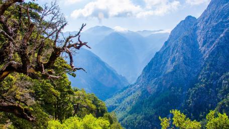 Samariá Gorge (Samaria Gorge National Park) wallpaper
