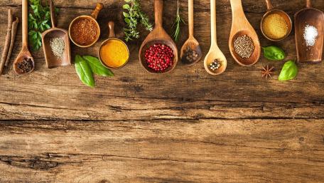 Condiments background wallpaper