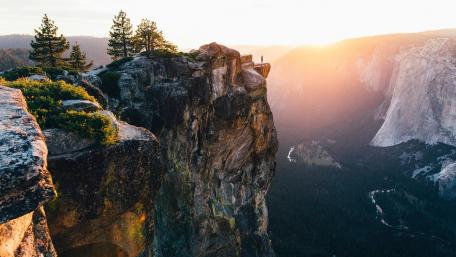 Yosemite National Park, Taft Point wallpaper