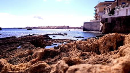 Siracusa coastline wallpaper