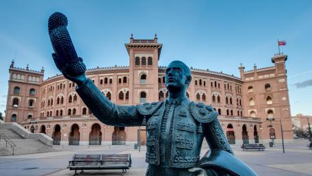 Bullfighter Statue wallpaper