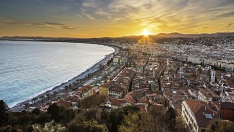 Promenade des anglais, Nice wallpaper
