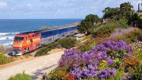 Amtak railroad California wallpaper
