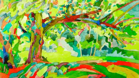 Colorful Forest wallpaper