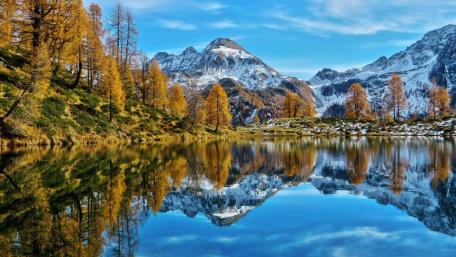 Lago dei Pozzöi (Switzerland) wallpaper