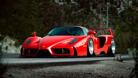 Ferrari Enzo Front View Wallpaper wallpaper