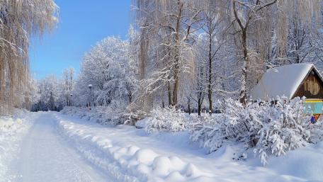 Winter in Russia wallpaper