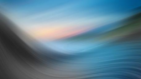 Blue wave wallpaper