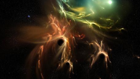 Planetary nebula - Space Art wallpaper