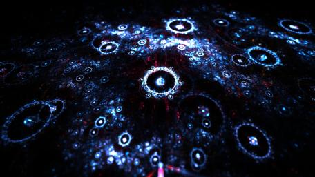 hemoglobin fractal art wallpaper