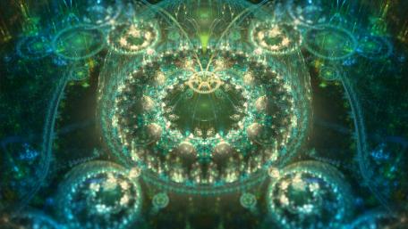 Asgard digital art - fractal art wallpaper