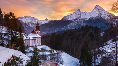 Wallfahrtskirche Maria Gern (Bavaria) wallpaper