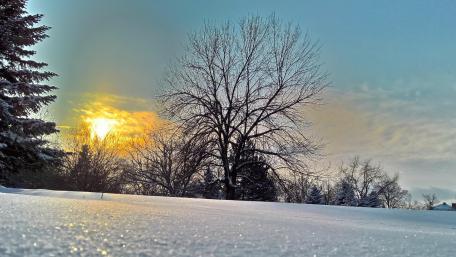 Snow in Bulgaria wallpaper