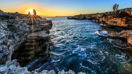 Cala Blanca, Menorca wallpaper