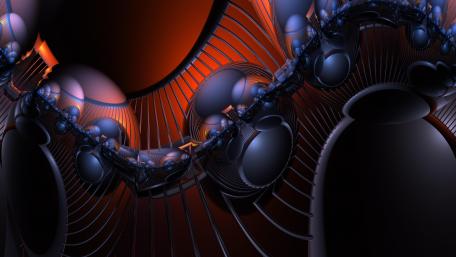 3D Shapes wallpaper