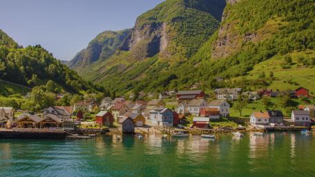 Flåm, Norway wallpaper