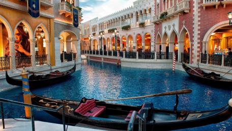 Goldola of Casino at Venetian Macao wallpaper