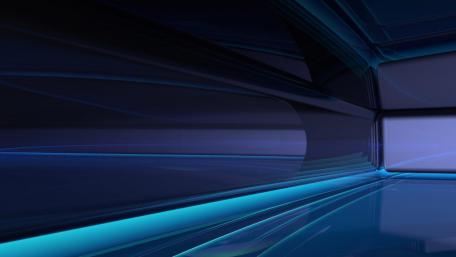 Electric Blue Symmetry in Digital Artistry wallpaper