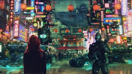 Cyberpunk City wallpaper