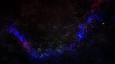 Cosmic Dance in Deep Space wallpaper
