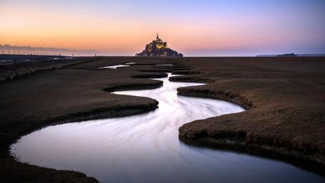 Mont Saint-Michel (Normandy, France) wallpaper