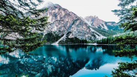 Pragser Wildsee (Lake Braies, Italy) wallpaper