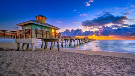 Juno Beach Pier (Florida) wallpaper