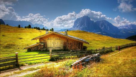 Langkofel (Val Gardena) wallpaper