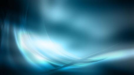 Serene Blue Waves in Abstract Art wallpaper
