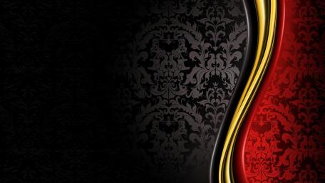 Elegant Dark Waves in Abstract Design wallpaper