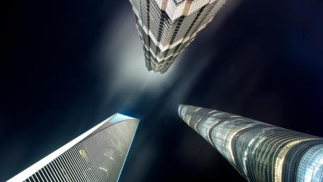 上海三高楼 (Shanghai Three Towers) wallpaper