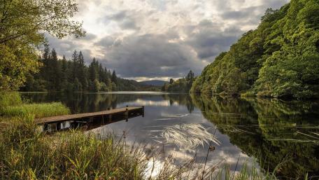 Serene Lake District Reflections wallpaper