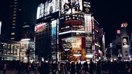 东京街头 (Tokyo street) wallpaper