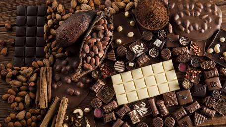 Chocolate bar wallpaper