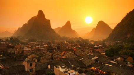 Huangyao Ancient Town wallpaper