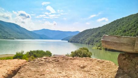 Jinvali Water Reservoir wallpaper