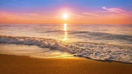 Sunrise at Punta Cana Dominican Republic wallpaper