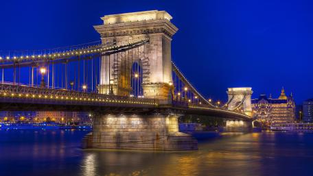 Széchenyi Chain Bridge (Budapest, Hungary) wallpaper