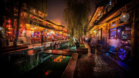 Old Town of Lijiang (China) wallpaper