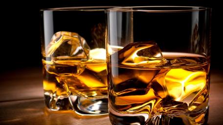 Whisky on the Rocks Delight wallpaper