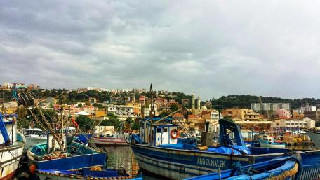 Bouharoun port wallpaper