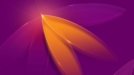 Vibrant Abstract Waves in Purple Tones wallpaper