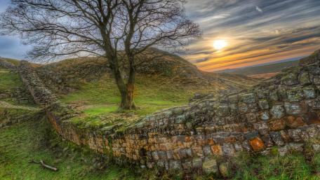Hadrian's Wall (Roman Wall) wallpaper