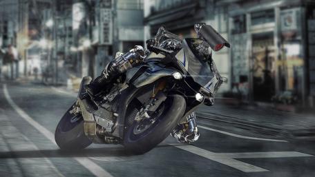 Yamaha YZF-R1 Robot rider wallpaper