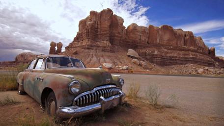 Navajo Twin Rocks (Utah) wallpaper