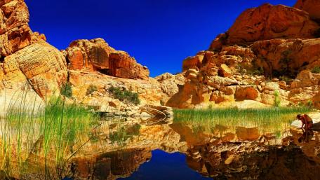 Calico Tanks Trail, Red Rock Canyon, Las Vegas wallpaper