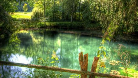 Tranquil Reflection Over Serene Waters wallpaper