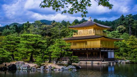 Kinkaku-ji (Rokuon-ji) Golden Pavilion wallpaper