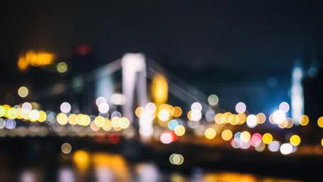 Bokeh Bridge wallpaper